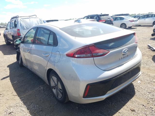 Photo 2 VIN: KMHC65LC6JU073037 - HYUNDAI IONIQ BLUE 