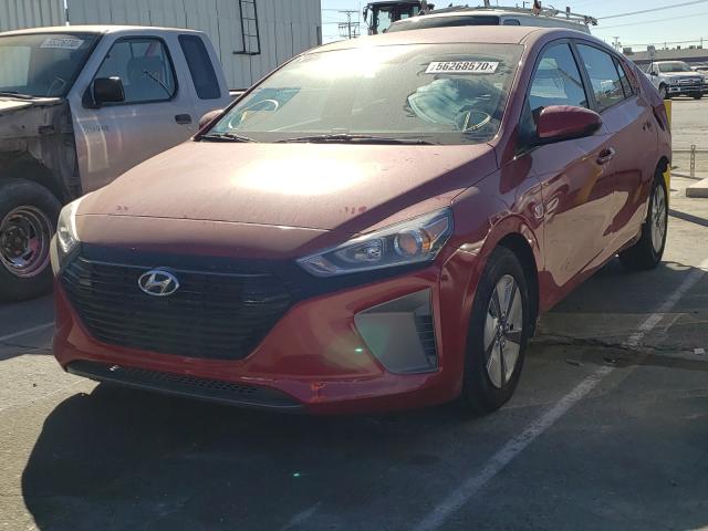 Photo 1 VIN: KMHC65LC6KU167551 - HYUNDAI IONIQ BLUE 