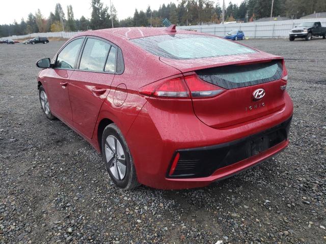 Photo 2 VIN: KMHC65LC6KU174287 - HYUNDAI IONIQ BLUE 