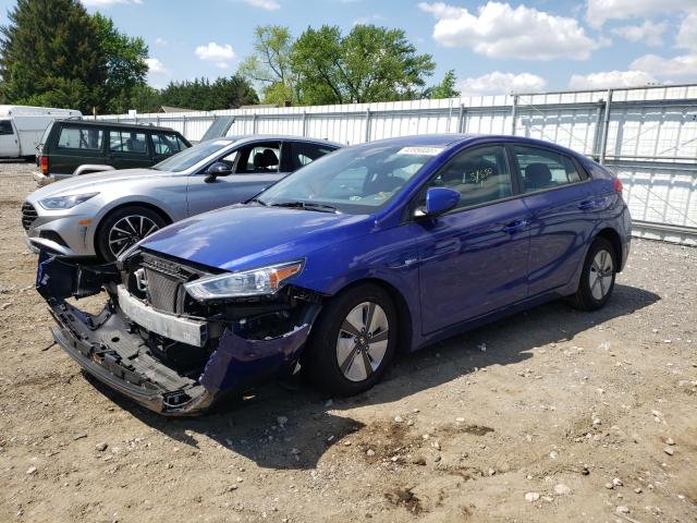 Photo 1 VIN: KMHC65LC6KU174628 - HYUNDAI IONIQ BLUE 