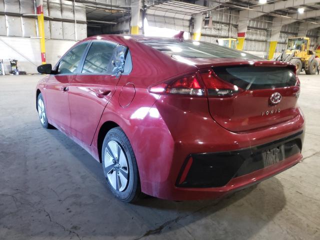 Photo 2 VIN: KMHC65LC6KU179733 - HYUNDAI IONIQ BLUE 