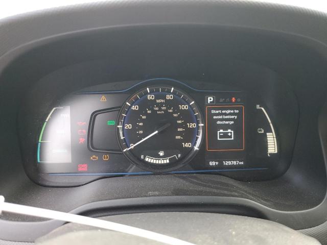 Photo 8 VIN: KMHC65LC7HU023743 - HYUNDAI IONIQ BLUE 