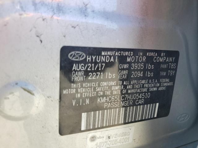 Photo 11 VIN: KMHC65LC7HU054510 - HYUNDAI IONIQ 