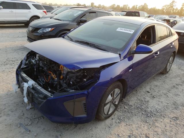 Photo 1 VIN: KMHC65LC7KU116138 - HYUNDAI IONIQ BLUE 