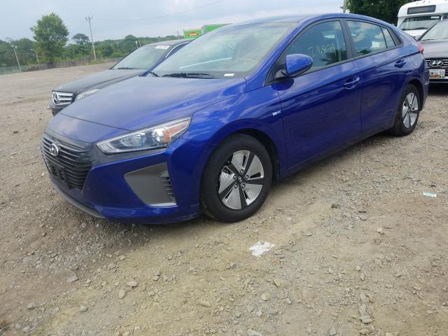 Photo 1 VIN: KMHC65LC7KU166053 - HYUNDAI IONIQ BLUE 