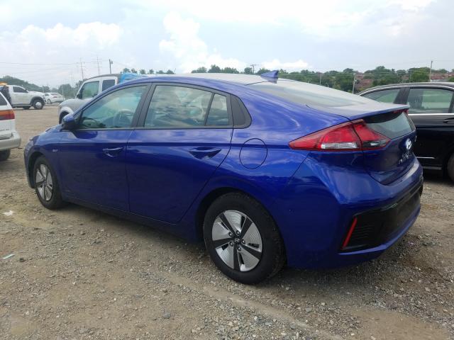 Photo 2 VIN: KMHC65LC7KU166053 - HYUNDAI IONIQ BLUE 