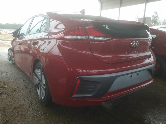 Photo 2 VIN: KMHC65LC7LU227712 - HYUNDAI IONIQ BLUE 