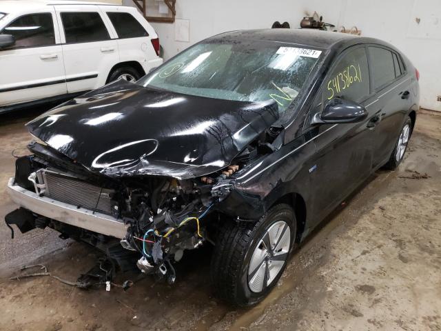 Photo 1 VIN: KMHC65LC8HU023850 - HYUNDAI IONIQ BLUE 