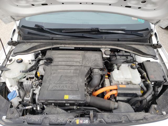 Photo 6 VIN: KMHC65LC8HU026828 - HYUNDAI IONIQ BLUE 