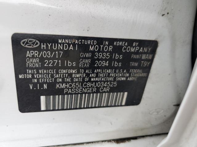 Photo 11 VIN: KMHC65LC8HU034525 - HYUNDAI IONIQ 