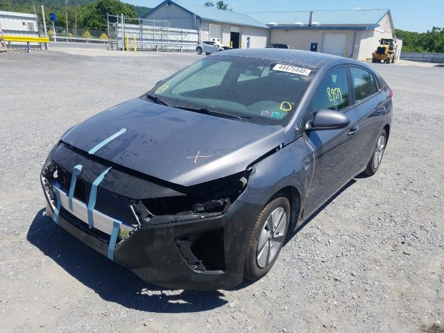 Photo 1 VIN: KMHC65LC8JU069409 - HYUNDAI IONIQ BLUE 