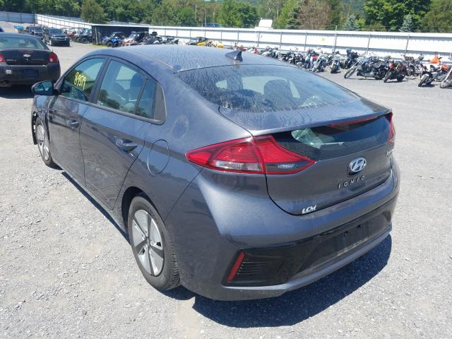 Photo 2 VIN: KMHC65LC8JU069409 - HYUNDAI IONIQ BLUE 