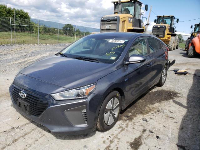 Photo 1 VIN: KMHC65LC8KU107397 - HYUNDAI IONIQ BLUE 