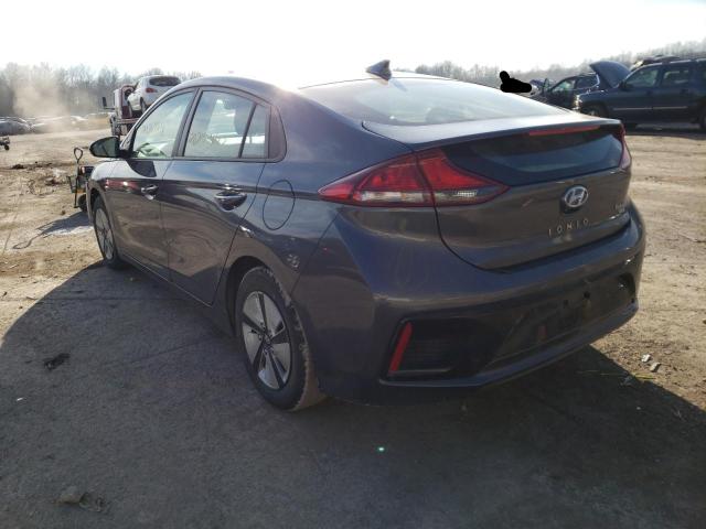 Photo 2 VIN: KMHC65LC8KU124300 - HYUNDAI IONIQ BLUE 