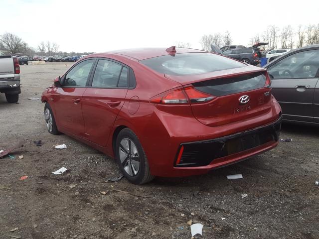 Photo 2 VIN: KMHC65LC8KU167020 - HYUNDAI IONIQ BLUE 