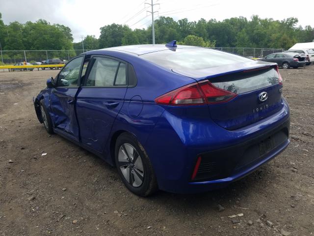 Photo 2 VIN: KMHC65LC8KU171309 - HYUNDAI IONIQ BLUE 