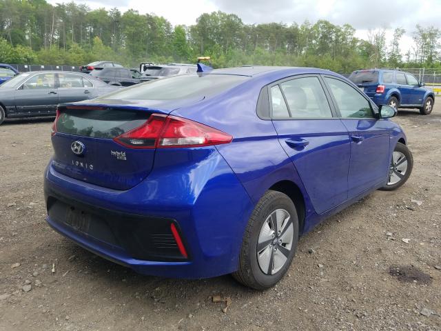 Photo 3 VIN: KMHC65LC8KU171309 - HYUNDAI IONIQ BLUE 