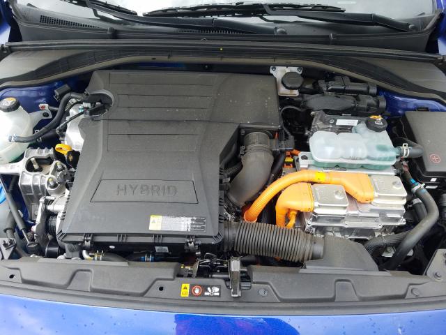 Photo 6 VIN: KMHC65LC8KU171309 - HYUNDAI IONIQ BLUE 