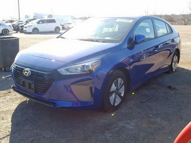 Photo 1 VIN: KMHC65LC8KU171312 - HYUNDAI IONIQ BLUE 