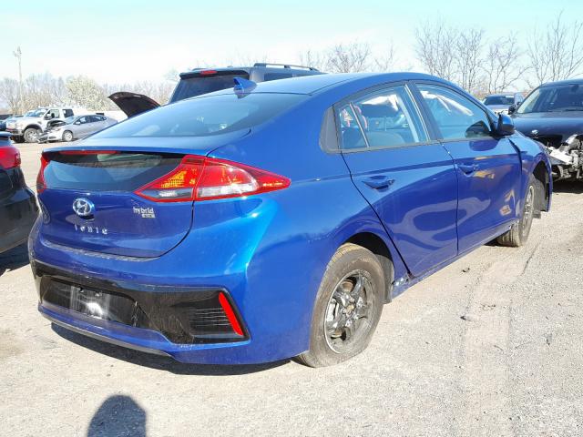 Photo 3 VIN: KMHC65LC8KU171312 - HYUNDAI IONIQ BLUE 