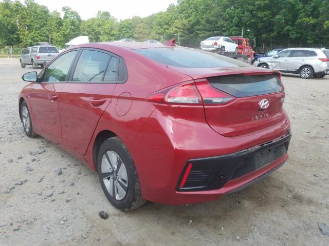 Photo 2 VIN: KMHC65LC8KU179040 - HYUNDAI IONIQ BLUE 