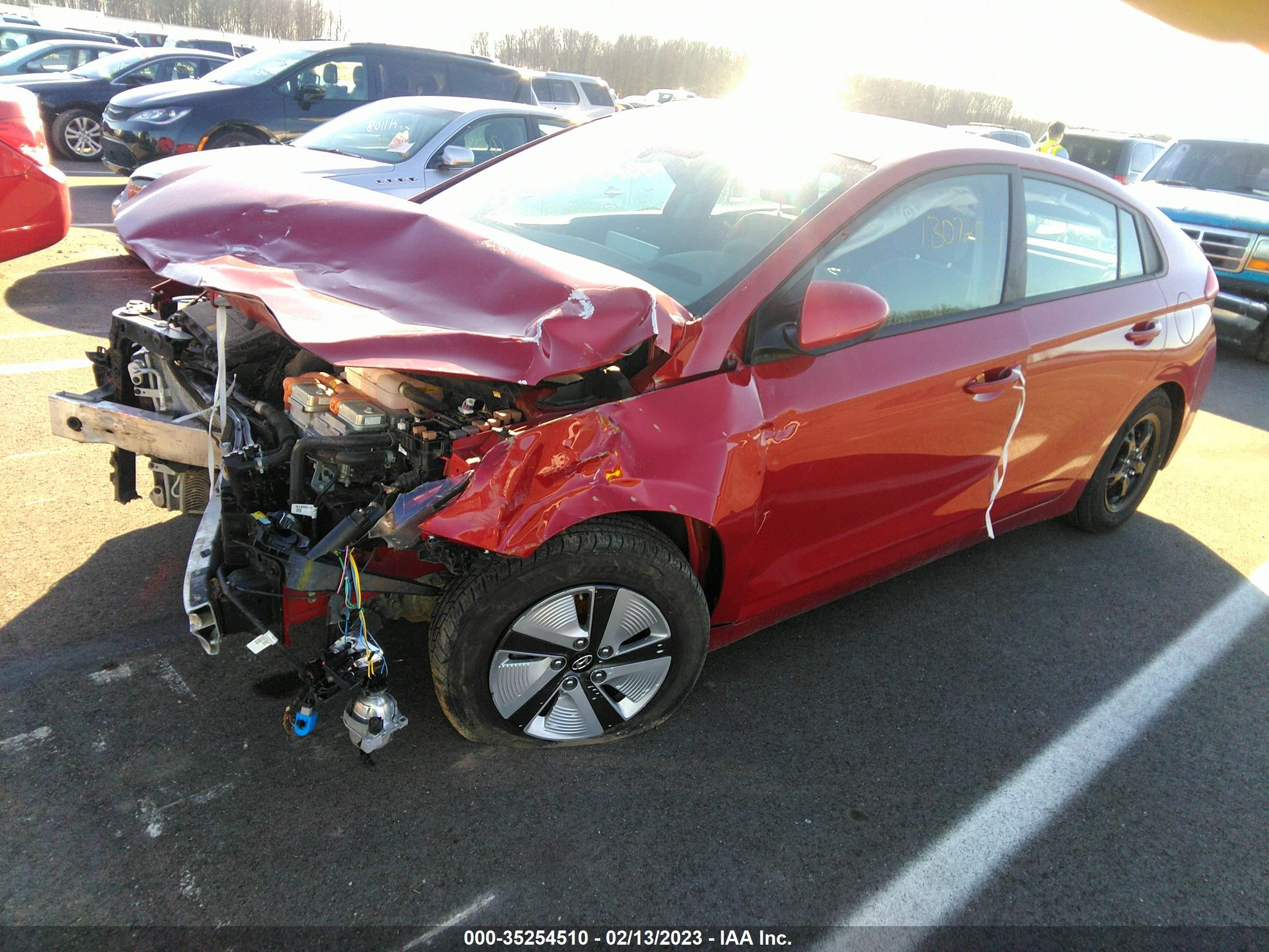 Photo 1 VIN: KMHC65LC8MU245198 - HYUNDAI IONIQ 