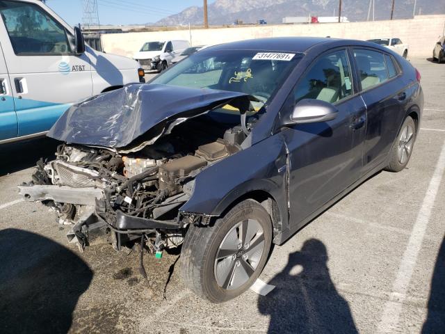 Photo 1 VIN: KMHC65LC9JU065420 - HYUNDAI IONIQ BLUE 