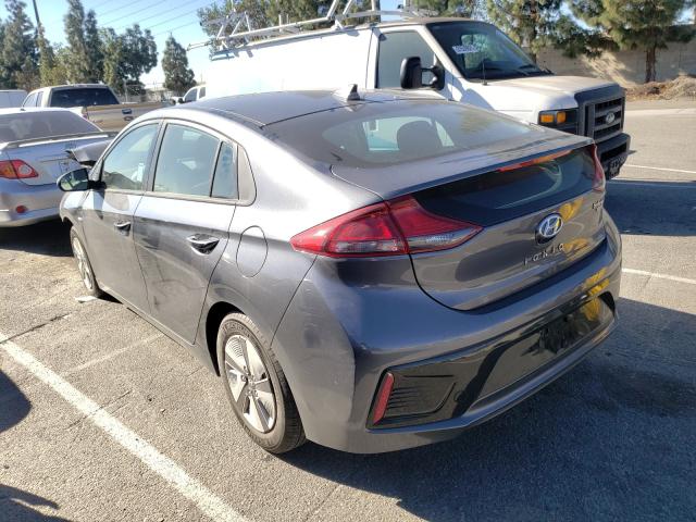 Photo 2 VIN: KMHC65LC9JU065420 - HYUNDAI IONIQ BLUE 