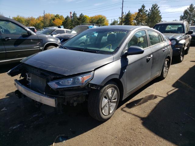 Photo 1 VIN: KMHC65LC9JU065482 - HYUNDAI IONIQ BLUE 