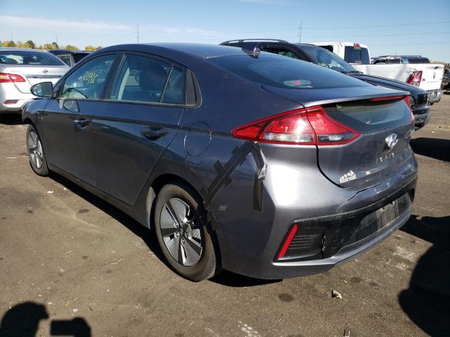 Photo 2 VIN: KMHC65LC9JU065482 - HYUNDAI IONIQ BLUE 