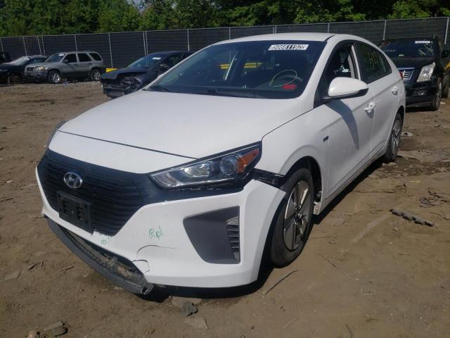 Photo 1 VIN: KMHC65LC9JU076420 - HYUNDAI IONIQ BLUE 