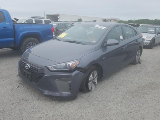 Photo 1 VIN: KMHC65LC9KU166684 - HYUNDAI IONIQ BLUE 