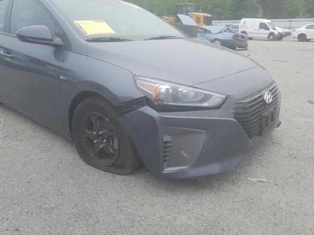 Photo 8 VIN: KMHC65LC9KU166684 - HYUNDAI IONIQ BLUE 