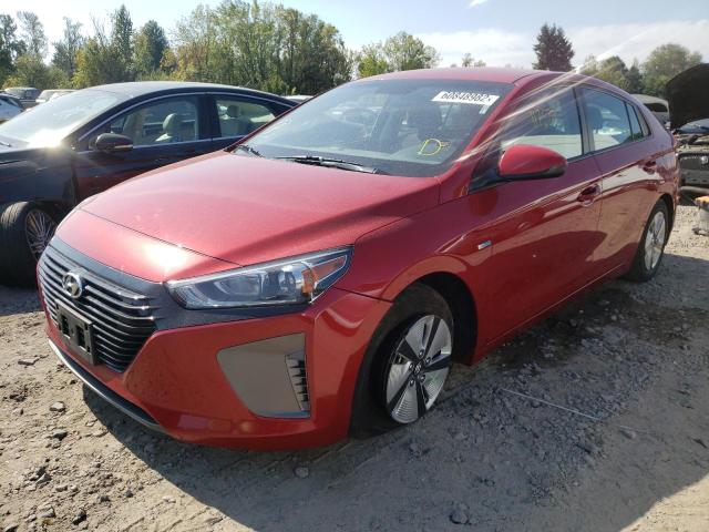 Photo 1 VIN: KMHC65LC9KU167303 - HYUNDAI IONIQ BLUE 