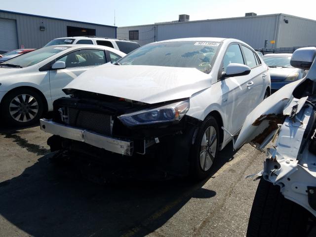 Photo 1 VIN: KMHC65LC9KU167611 - HYUNDAI IONIQ BLUE 