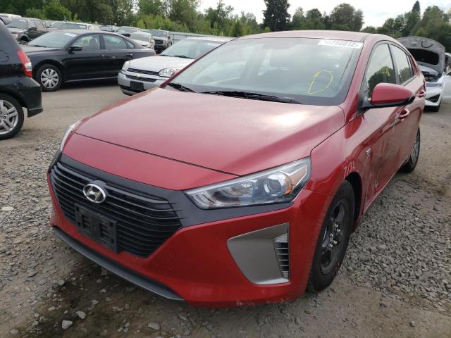 Photo 1 VIN: KMHC65LC9KU173537 - HYUNDAI IONIQ BLUE 