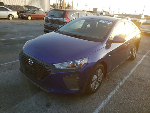 Photo 1 VIN: KMHC65LC9KU180648 - HYUNDAI IONIQ BLUE 