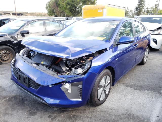 Photo 1 VIN: KMHC65LC9KU181041 - HYUNDAI IONIQ BLUE 