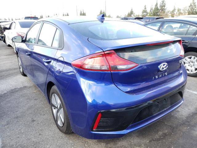 Photo 2 VIN: KMHC65LC9KU181041 - HYUNDAI IONIQ BLUE 