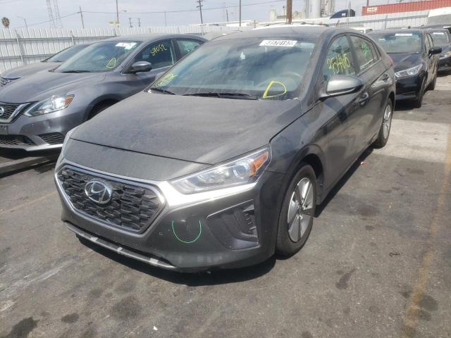 Photo 1 VIN: KMHC65LC9MU257649 - HYUNDAI IONIQ BLUE 