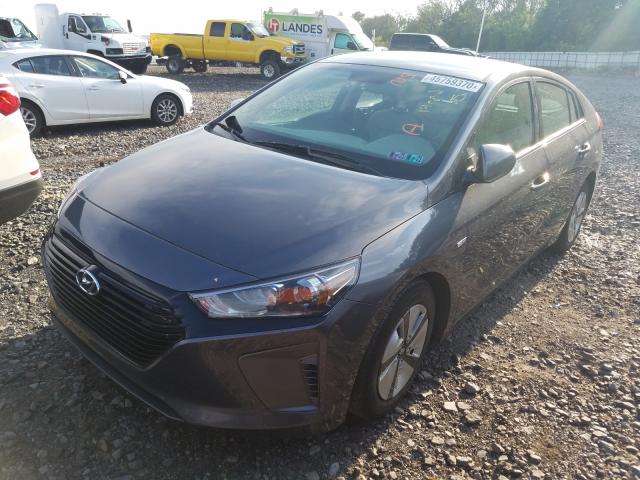 Photo 1 VIN: KMHC65LCXJU064759 - HYUNDAI IONIQ BLUE 