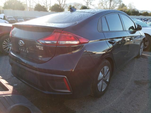 Photo 3 VIN: KMHC65LCXLU186329 - HYUNDAI IONIQ BLUE 