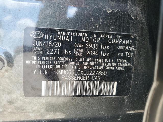 Photo 12 VIN: KMHC65LCXLU227350 - HYUNDAI IONIQ 