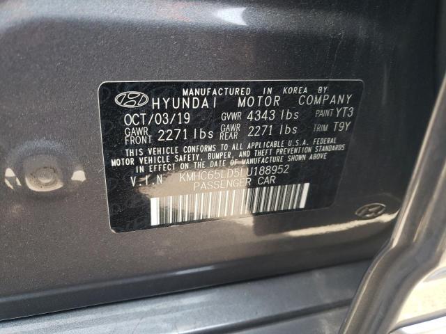 Photo 11 VIN: KMHC65LD5LU188952 - HYUNDAI IONIQ 