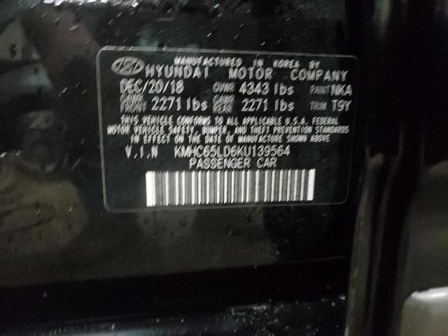 Photo 12 VIN: KMHC65LD6KU139564 - HYUNDAI IONIQ 