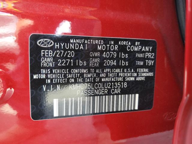 Photo 12 VIN: KMHC75LC0LU213518 - HYUNDAI IONIQ SE 