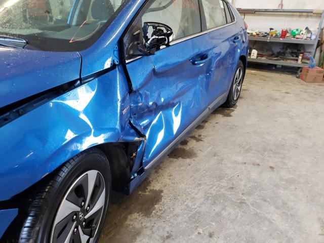 Photo 9 VIN: KMHC75LC4HU027908 - HYUNDAI IONIQ SEL 