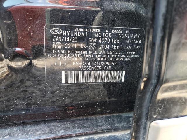 Photo 11 VIN: KMHC75LC4LU209567 - HYUNDAI IONIQ SE 