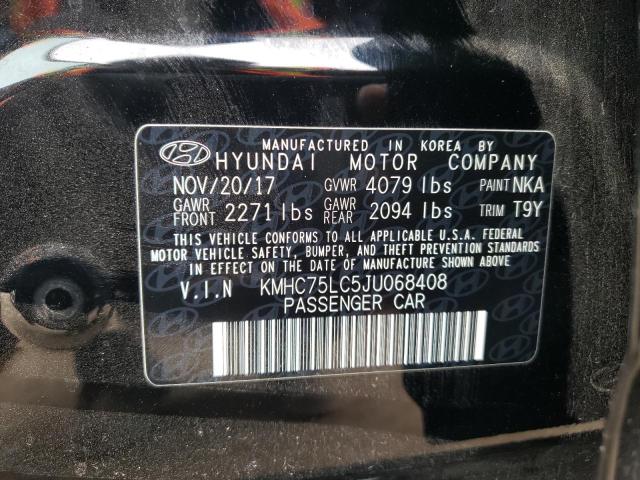 Photo 11 VIN: KMHC75LC5JU068408 - HYUNDAI IONIQ 