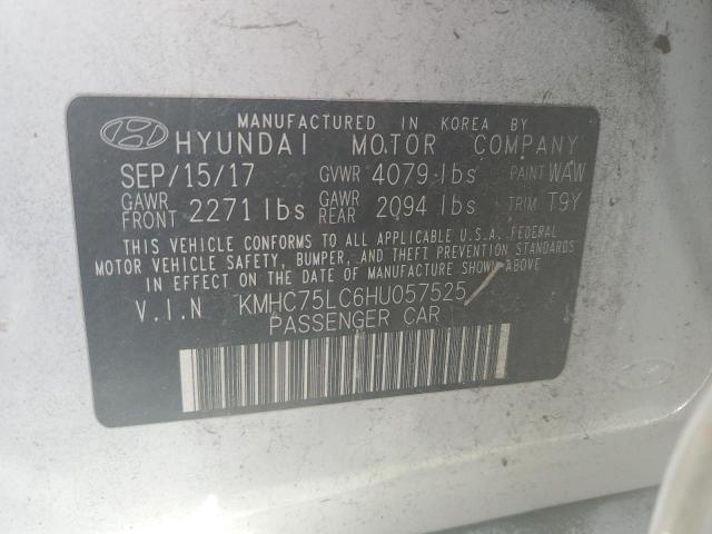 Photo 11 VIN: KMHC75LC6HU057525 - HYUNDAI IONIQ 